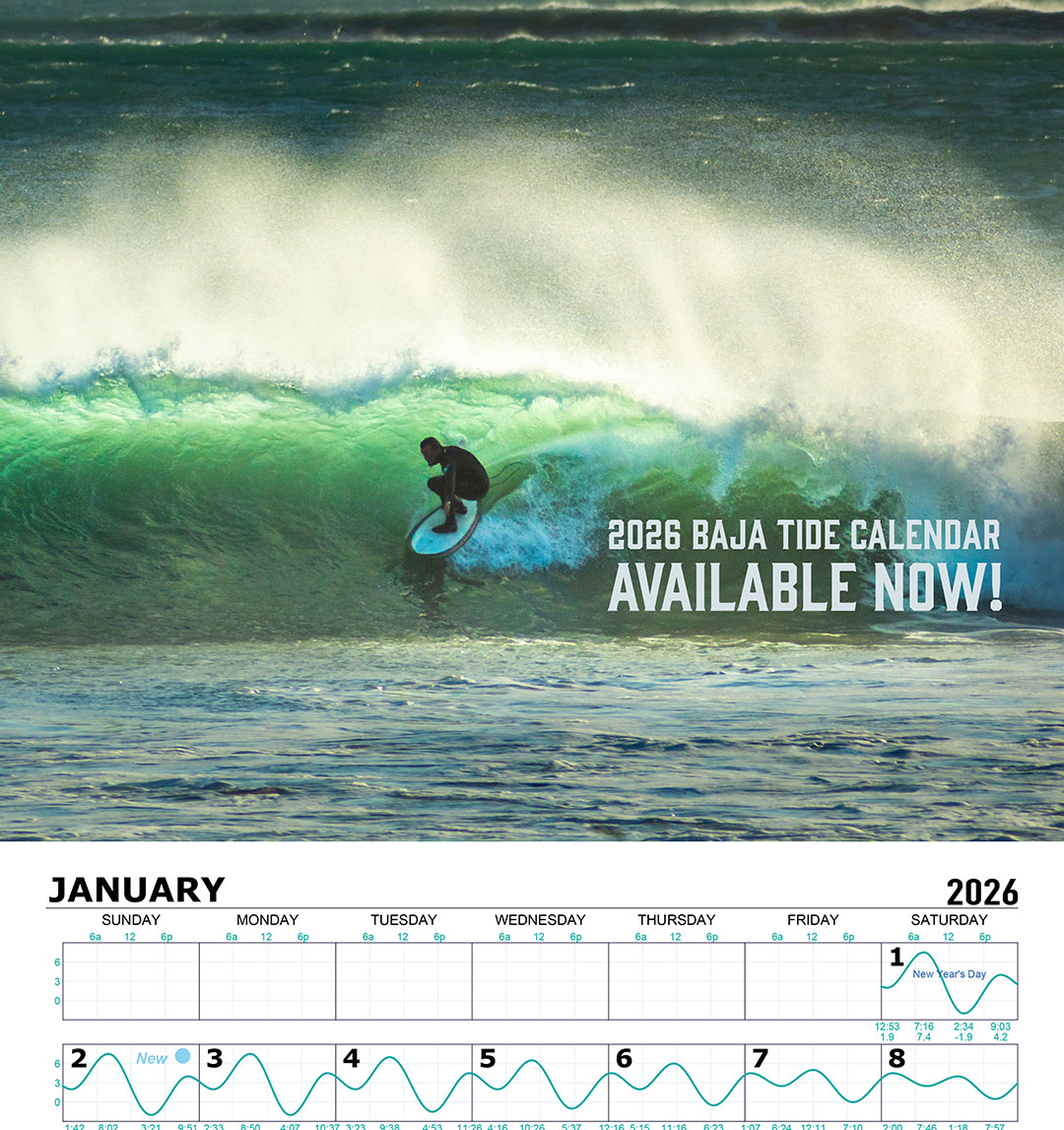 Baja Tide Calendar